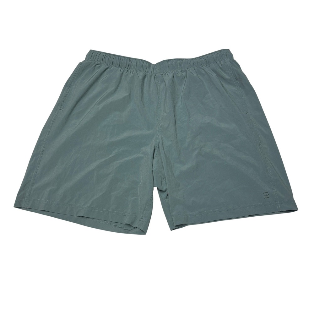 Free Fly Mens Bamboo Lined Shorts Blue Grey XXL W36 L7.5 Stretch Outdoor